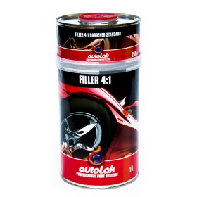 AUTOLAK FILLER NEGRU 4:1 cu intaritor 1L + 0.25L