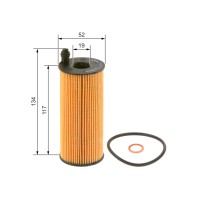 Filtru ulei BOSCH F 026 407 123