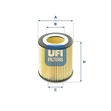 Filtru ulei UFI 25.058.00
