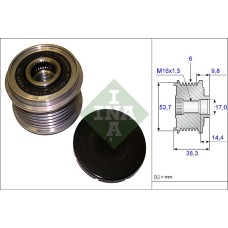 Fulie alternator INA 535 0203 10