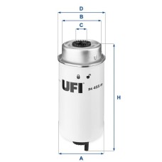Filtru combustibil UFI 24.455.00