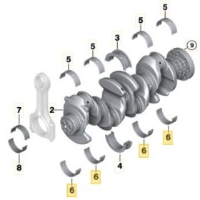 Semicuzinet Inferior palier STD BMW 11218471804
