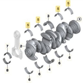 Semicuzinet Superior Palier STD BMW 11218471800