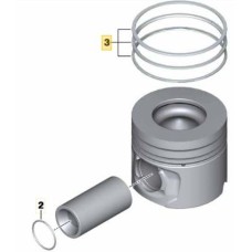 Set segmenti piston STD BMW 11257812630