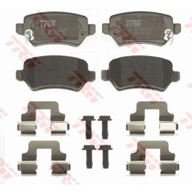 Set Placute Frana Spate TRW GDB1515 OPEL