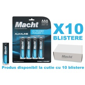 CUTIE 10 X BLISTER 4 BATERII MACHT AAA / LR3 - PS